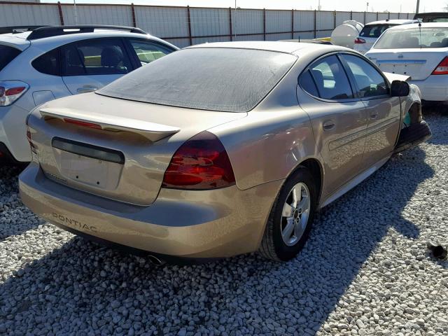 2G2WP522951345920 - 2005 PONTIAC GRAND PRIX GOLD photo 4