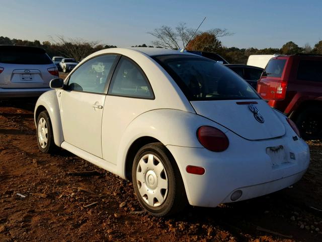 3VWBS21C71M413228 - 2001 VOLKSWAGEN NEW BEETLE WHITE photo 3