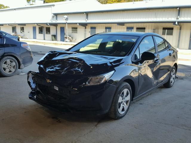 1G1BC5SM3J7183585 - 2018 CHEVROLET CRUZE LS BLACK photo 2