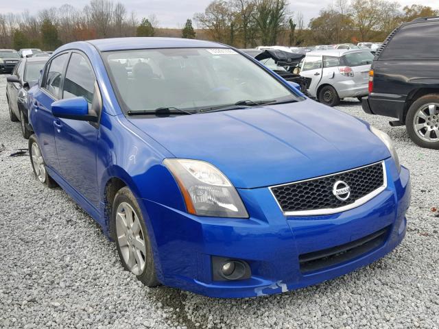 3N1AB6AP6CL772591 - 2012 NISSAN SENTRA 2.0 BLUE photo 1