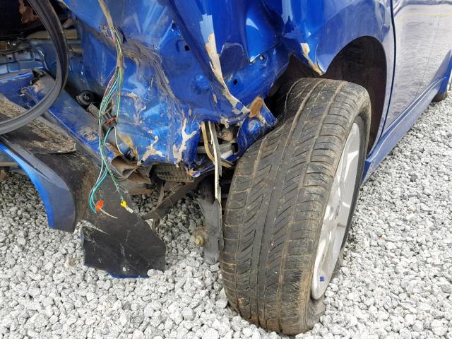 3N1AB6AP6CL772591 - 2012 NISSAN SENTRA 2.0 BLUE photo 9