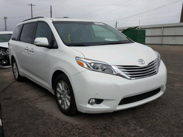 2015 toyota sienna white