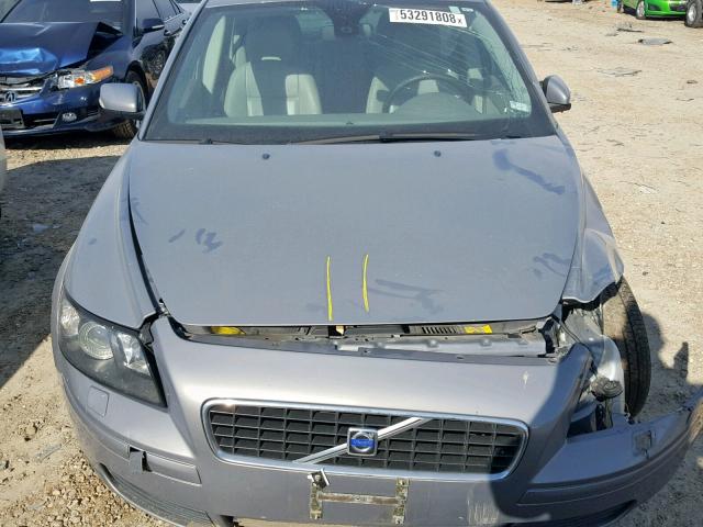 YV1MS382062151351 - 2006 VOLVO S40 2.4I GRAY photo 7