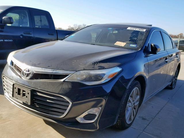 4T1BK1EB3FU139829 - 2015 TOYOTA AVALON XLE BLACK photo 2