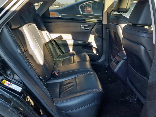4T1BK1EB3FU139829 - 2015 TOYOTA AVALON XLE BLACK photo 6