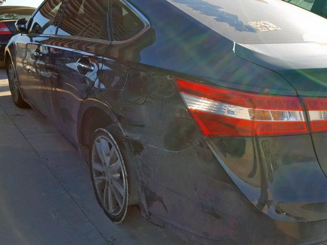 4T1BK1EB3FU139829 - 2015 TOYOTA AVALON XLE BLACK photo 9