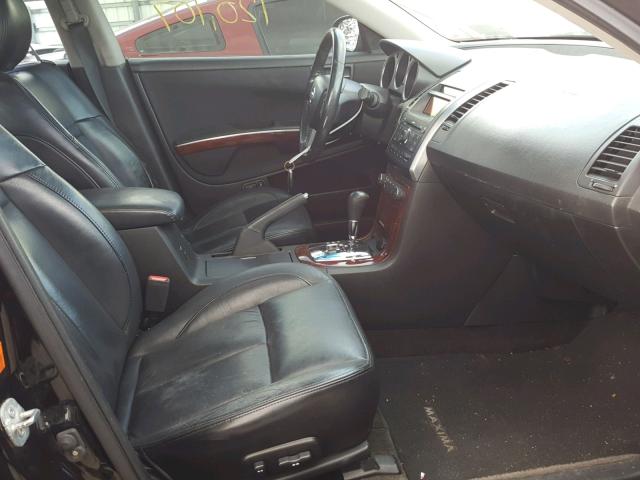 1N4BA41E08C808937 - 2008 NISSAN MAXIMA SE BLACK photo 5