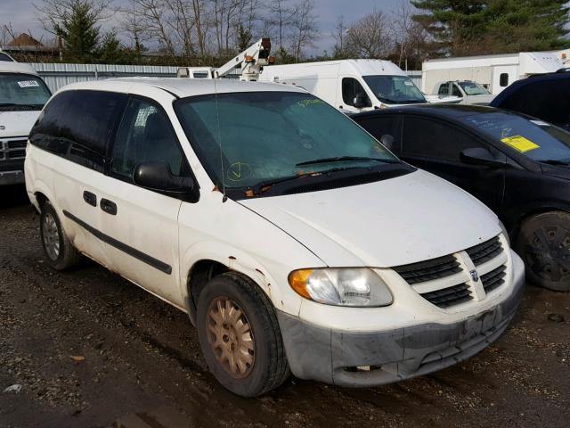 1D4GP21R77B206811 - 2007 DODGE CARAVAN C/ WHITE photo 1