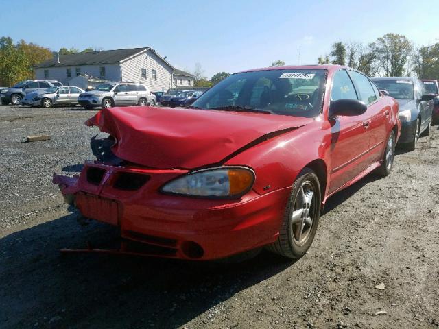 1G2NF52E14M635323 - 2004 PONTIAC GRAND AM S RED photo 2