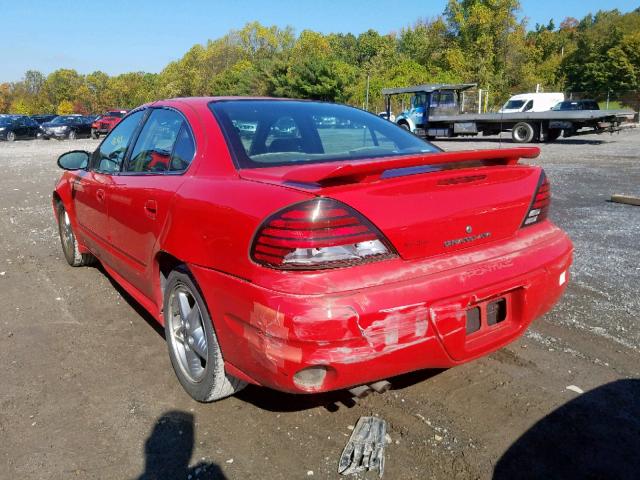 1G2NF52E14M635323 - 2004 PONTIAC GRAND AM S RED photo 3