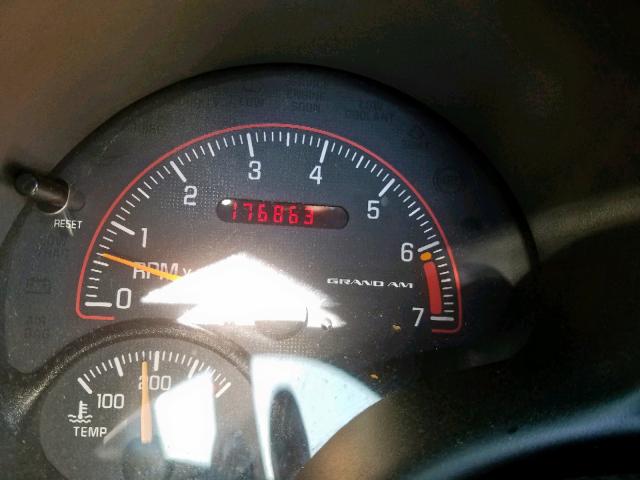 1G2NF52E14M635323 - 2004 PONTIAC GRAND AM S RED photo 8