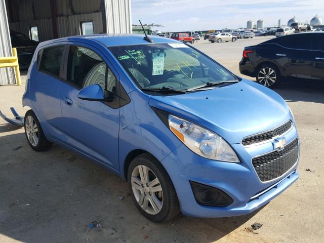 KL8CD6S96DC504291 - 2013 CHEVROLET SPARK 1LT BLUE photo 1