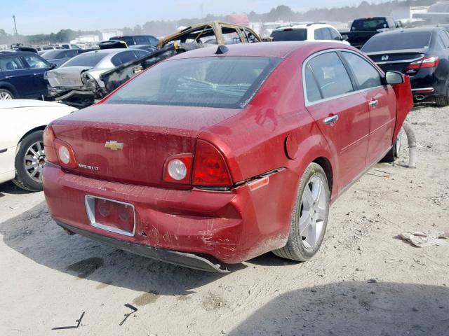 1G1ZC5E03CF224197 - 2012 CHEVROLET MALIBU 1LT RED photo 4