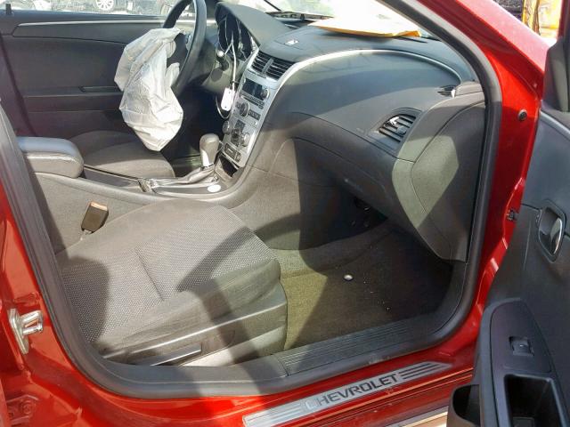 1G1ZC5E03CF224197 - 2012 CHEVROLET MALIBU 1LT RED photo 5