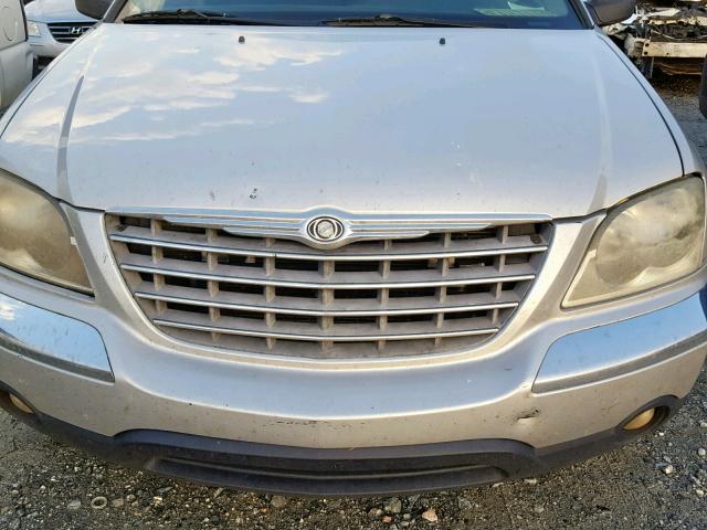 2C4GM68415R287164 - 2005 CHRYSLER PACIFICA T SILVER photo 7