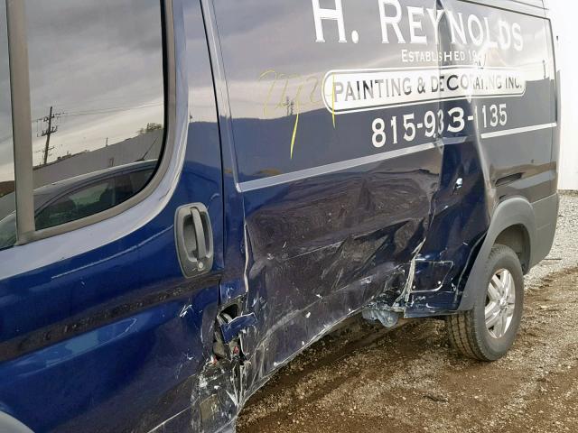 3C6TRVAG4GE118430 - 2016 RAM PROMASTER Mavi foto 9