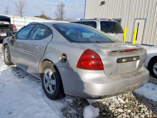 2G2WP552481128498 - 2008 PONTIAC GRAND PRIX SILVER photo 3