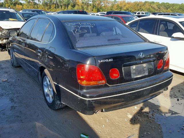 JT8BD69S810141757 - 2001 LEXUS GS 300 BLACK photo 3