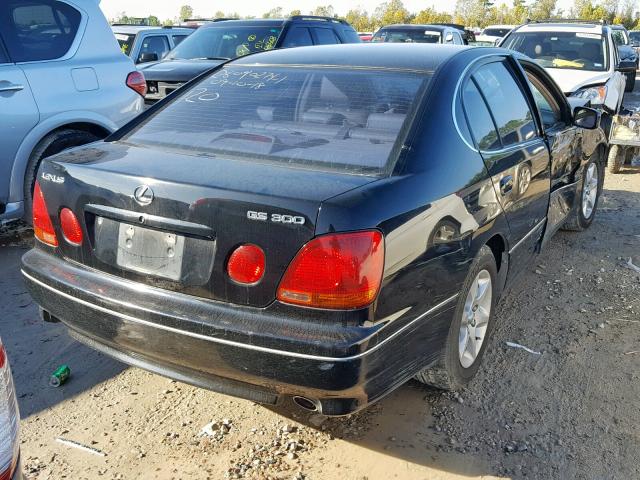 JT8BD69S810141757 - 2001 LEXUS GS 300 BLACK photo 4