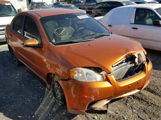KL1TD566X8B090792 - 2008 CHEVROLET AVEO BASE Narıncı foto 1