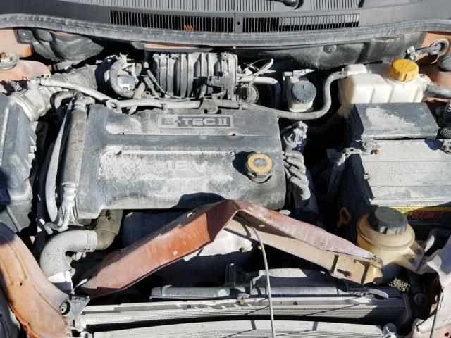 KL1TD566X8B090792 - 2008 CHEVROLET AVEO BASE Narıncı foto 7