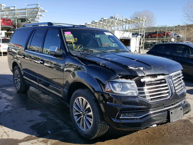 5LMJJ3JT4GEL06989 - 2016 LINCOLN NAVIGATOR BLACK photo 1