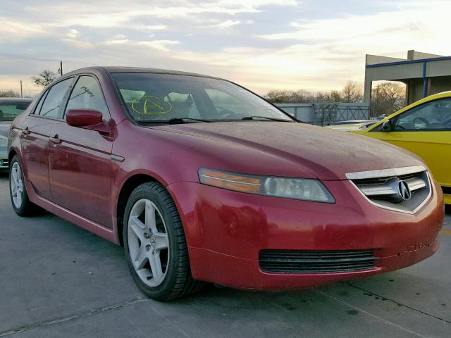 19UUA66274A007300 - 2004 ACURA TL RED photo 1