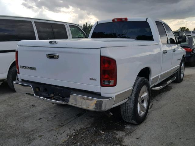 1D7HA18N43S195816 - 2003 DODGE RAM 1500 Q WHITE photo 4