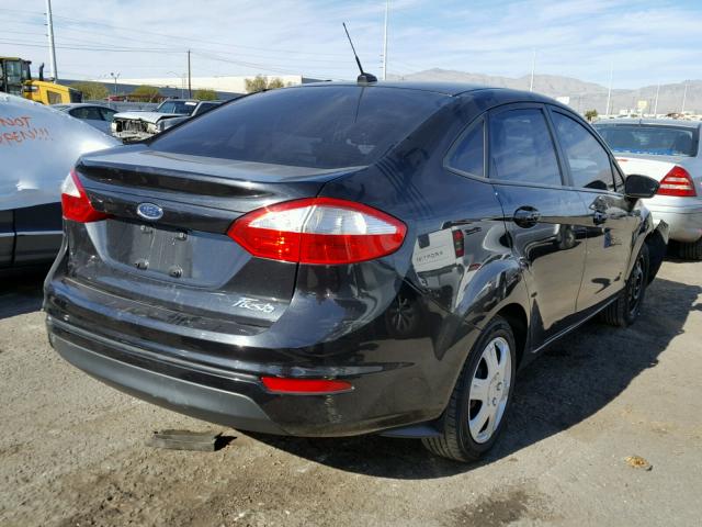 3FADP4AJ2EM111008 - 2014 FORD FIESTA S BLACK photo 4