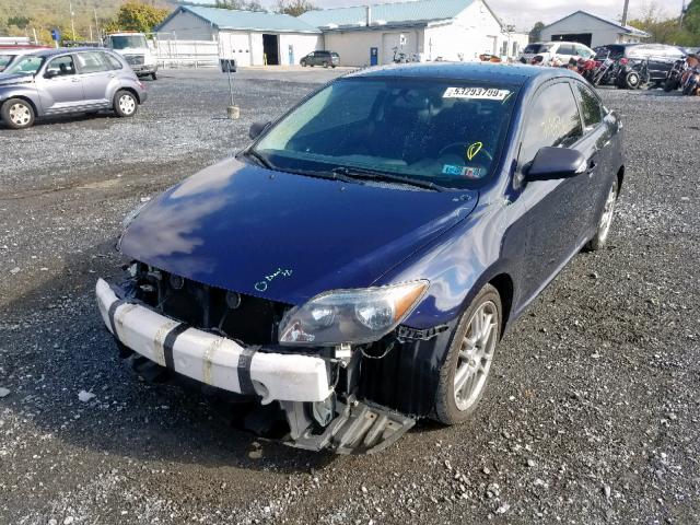 JTKDE177670210150 - 2007 TOYOTA SCION TC ლურჯი ფოტო 2