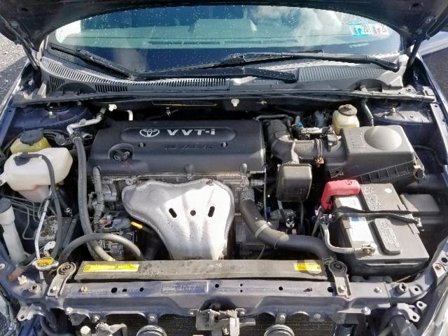 JTKDE177670210150 - 2007 TOYOTA SCION TC ლურჯი ფოტო 7