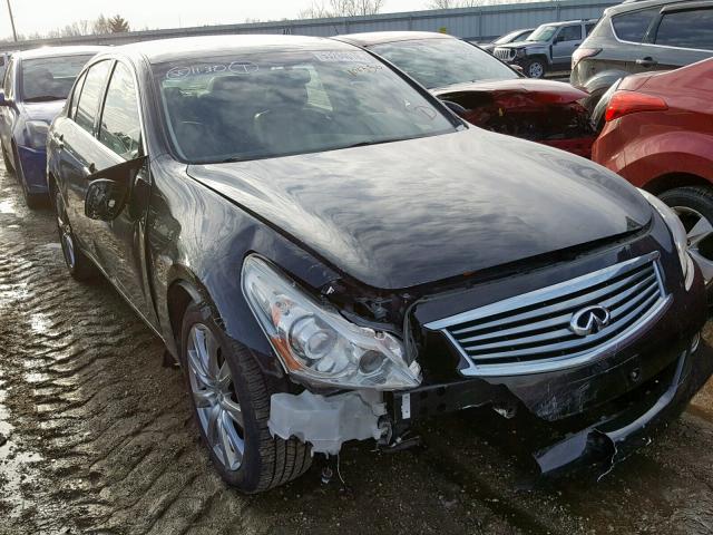 JN1CV6AR0BM405563 - 2011 INFINITI G37 BLACK photo 1