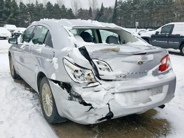 1C3LC56R08N164956 - 2008 CHRYSLER SEBRING TO SILVER photo 3