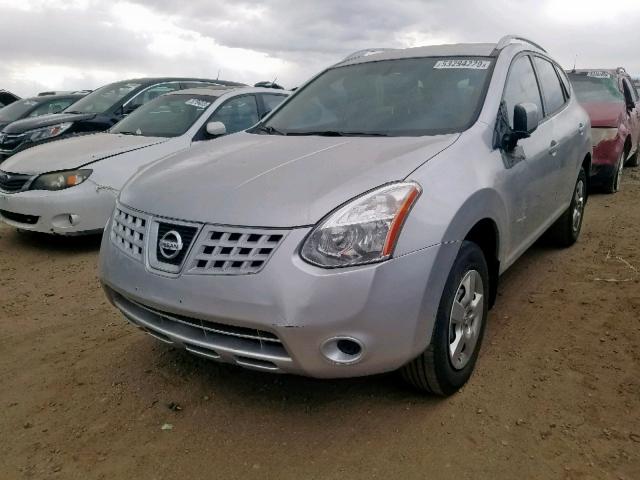 JN8AS58V89W163523 - 2009 NISSAN ROGUE S SILVER photo 2