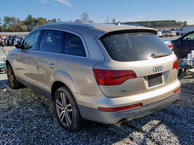 WA1BV74L88D048593 - 2008 AUDI Q7 4.2 QUA TAN photo 3