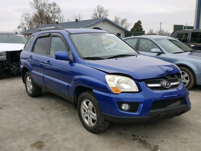 KNDJF723197632433 - 2009 KIA SPORTAGE L BLUE photo 1