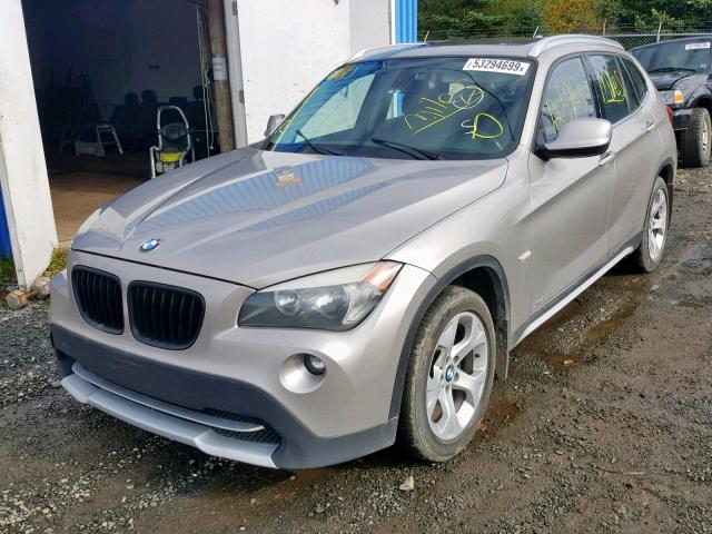 WBAVL1C56CVR76377 - 2012 BMW X1 XDRIVE2 BEIGE photo 2