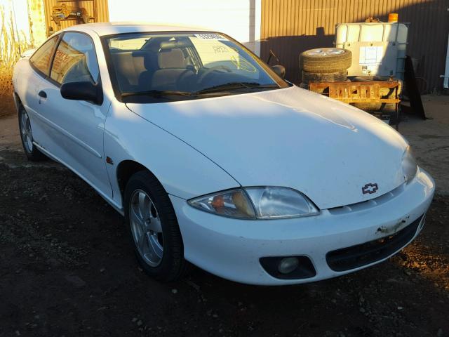 1G1JF12T617245516 - 2001 CHEVROLET CAVALIER Z WHITE photo 1