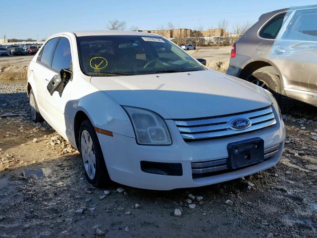 3FAHP06Z78R244749 - 2008 FORD FUSION S WHITE photo 1