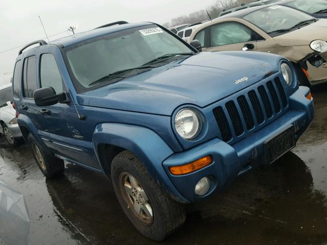 1J4GL58K24W206944 - 2004 JEEP LIBERTY LI BLUE photo 1