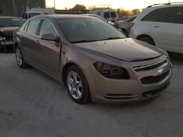 1G1ZH57B58F186169 - 2008 CHEVROLET MALIBU 1LT BROWN photo 1