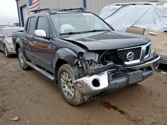 1N6AD0EV7AC431817 - 2010 NISSAN FRONTIER C GRAY photo 1