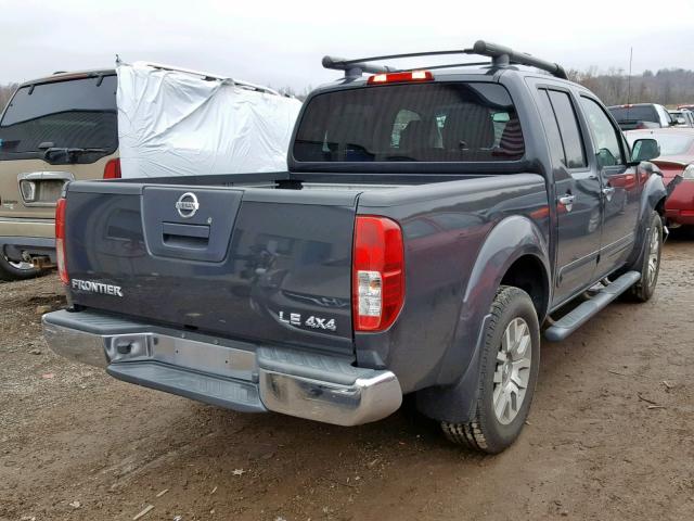 1N6AD0EV7AC431817 - 2010 NISSAN FRONTIER C GRAY photo 4