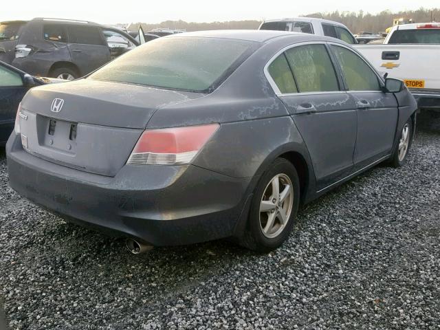 JHMCP26478C078881 - 2008 HONDA ACCORD LXP CHARCOAL photo 4