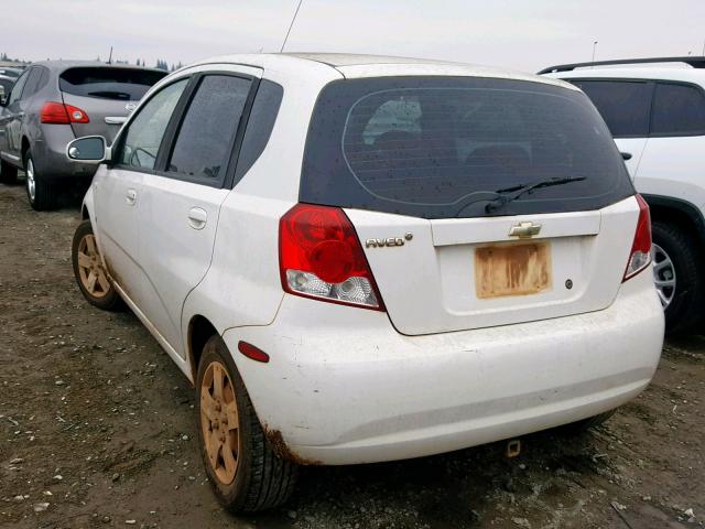 KL1TD66658B209001 - 2008 CHEVROLET AVEO BASE Ağ foto 3