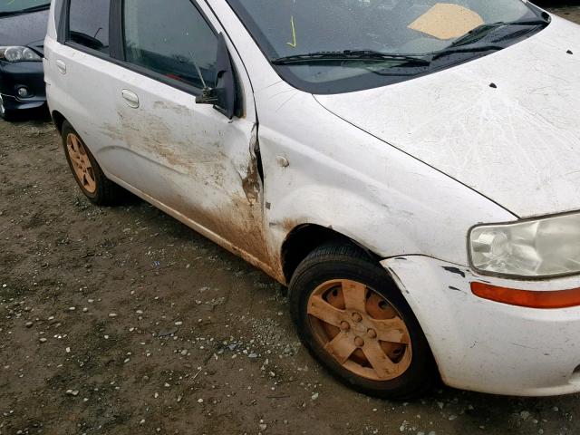 KL1TD66658B209001 - 2008 CHEVROLET AVEO BASE Ağ foto 9