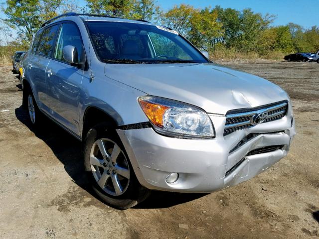 JTMBD31V875087524 - 2007 TOYOTA RAV4 LIMIT SILVER photo 1