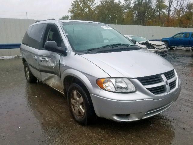 1D4GP45R66B571856 - 2006 DODGE CARAVAN SX SILVER photo 1