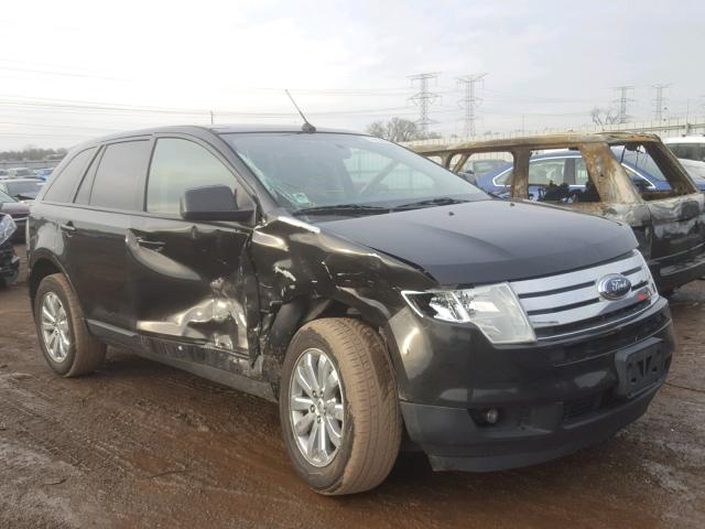 2FMDK4JC0ABA48637 - 2010 FORD EDGE SEL BLACK photo 1