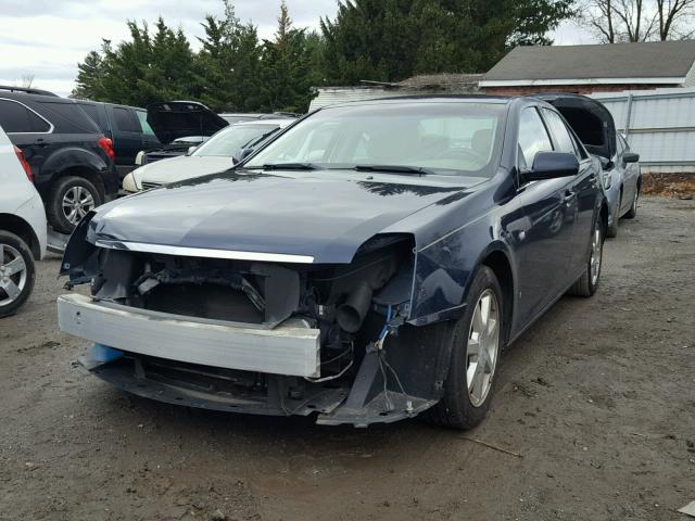 1G6DW677260172872 - 2006 CADILLAC STS BLUE photo 2